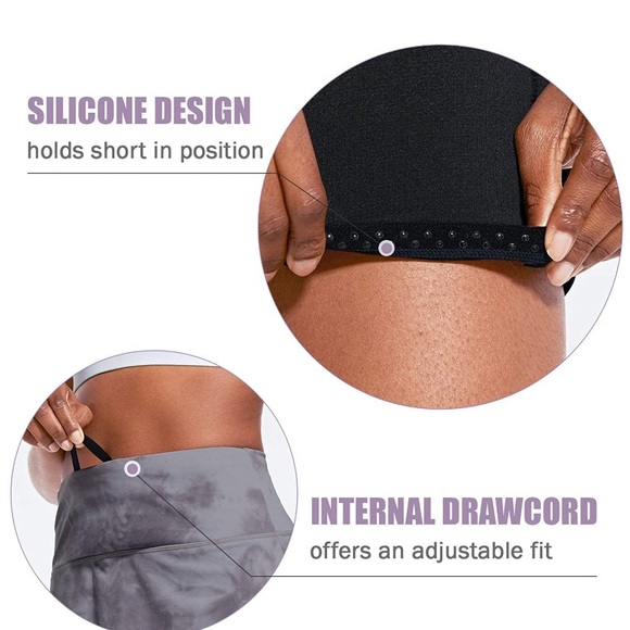 💜BALEAF HIGH RISE SKIRT/SKORT-TIE DYE PURPLE💜 - Picture 8 of 16